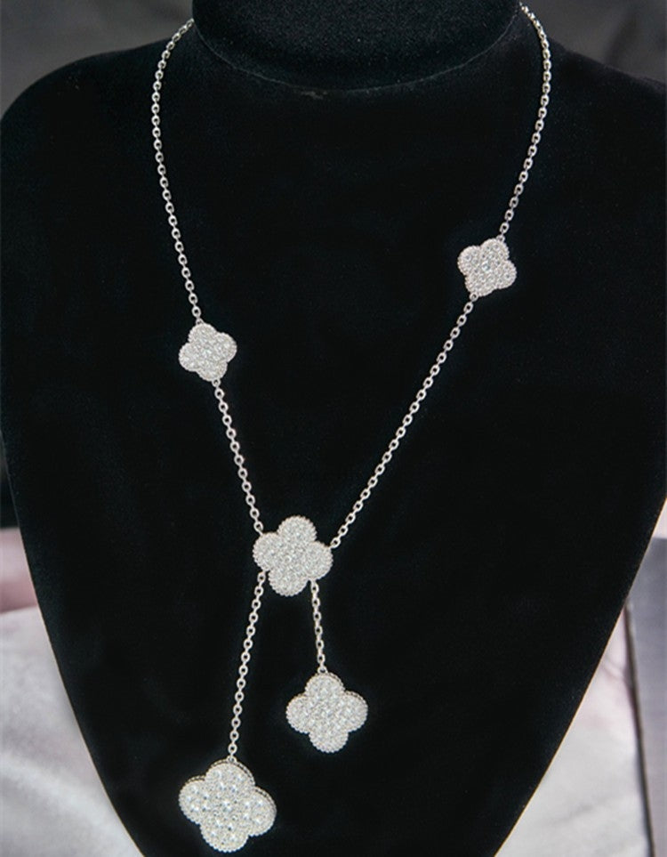 5XVA182K Popular 6 flowers necklaces
