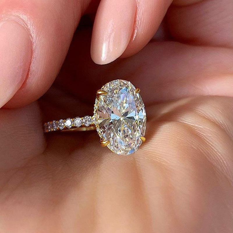 P5QA4J  Popular Moissanite Jewelry Wedding Diamond Ring