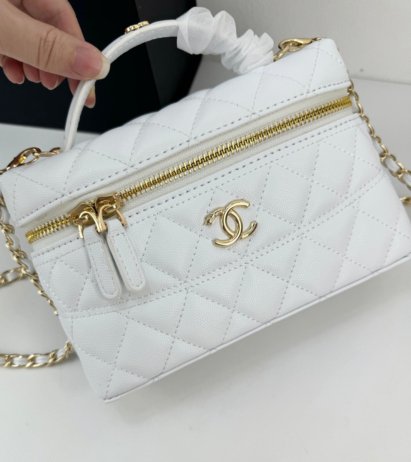 155QC3B Popular   leather caviar bag