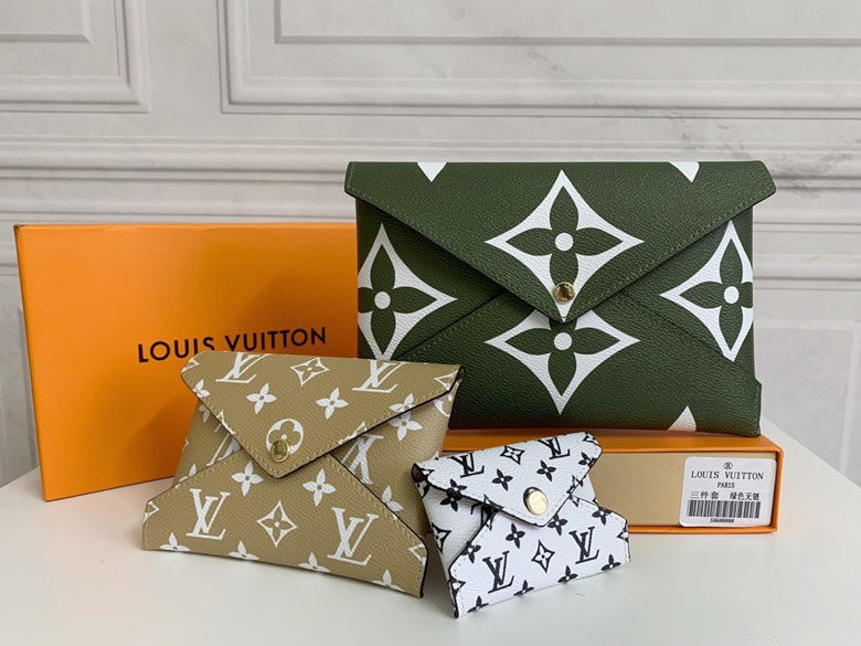 146PE29B Popular leather bag（three-piece）