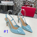 245RVL21Z Popular leather  High heels