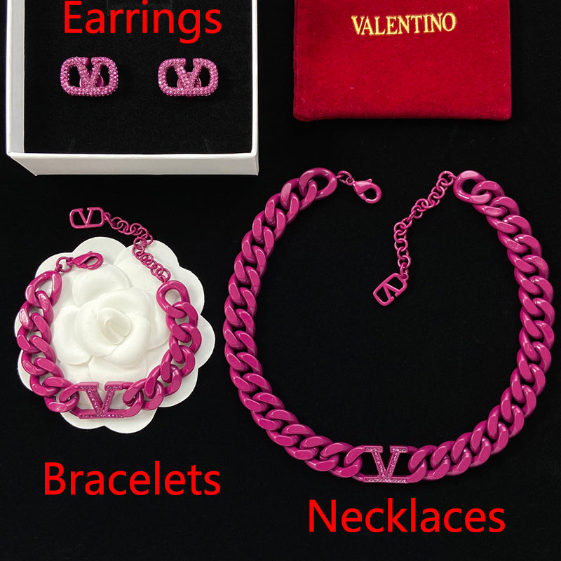 14VL390X  Popular     Earrings Bracelets Necklaces