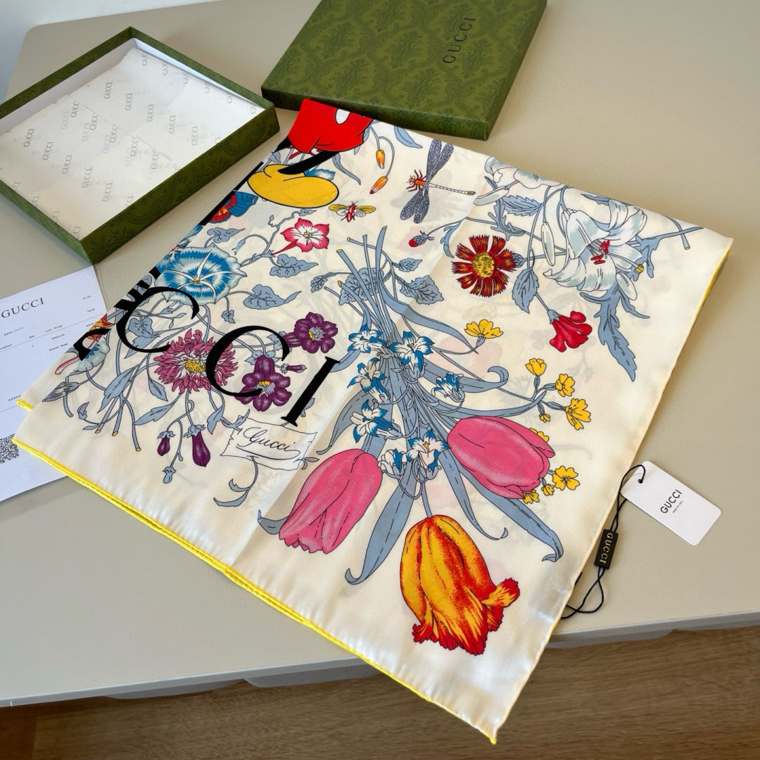 136NB23W Popular Silk Scarve