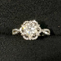 P5QA49J   Popular Moissanite Jewelry Wedding Diamond Ring