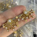 84D67E Popular  Earrings