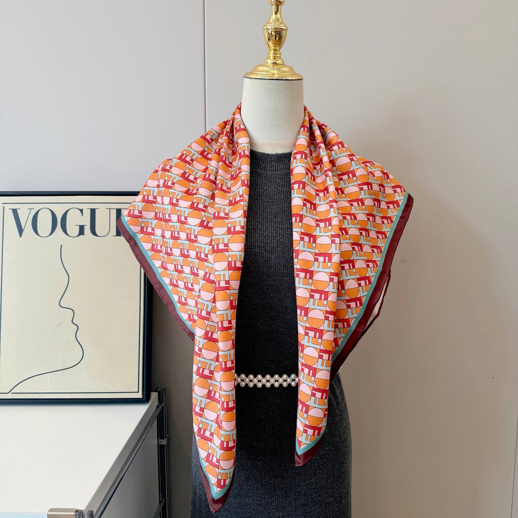 136NF10W Popular Silk Scarve