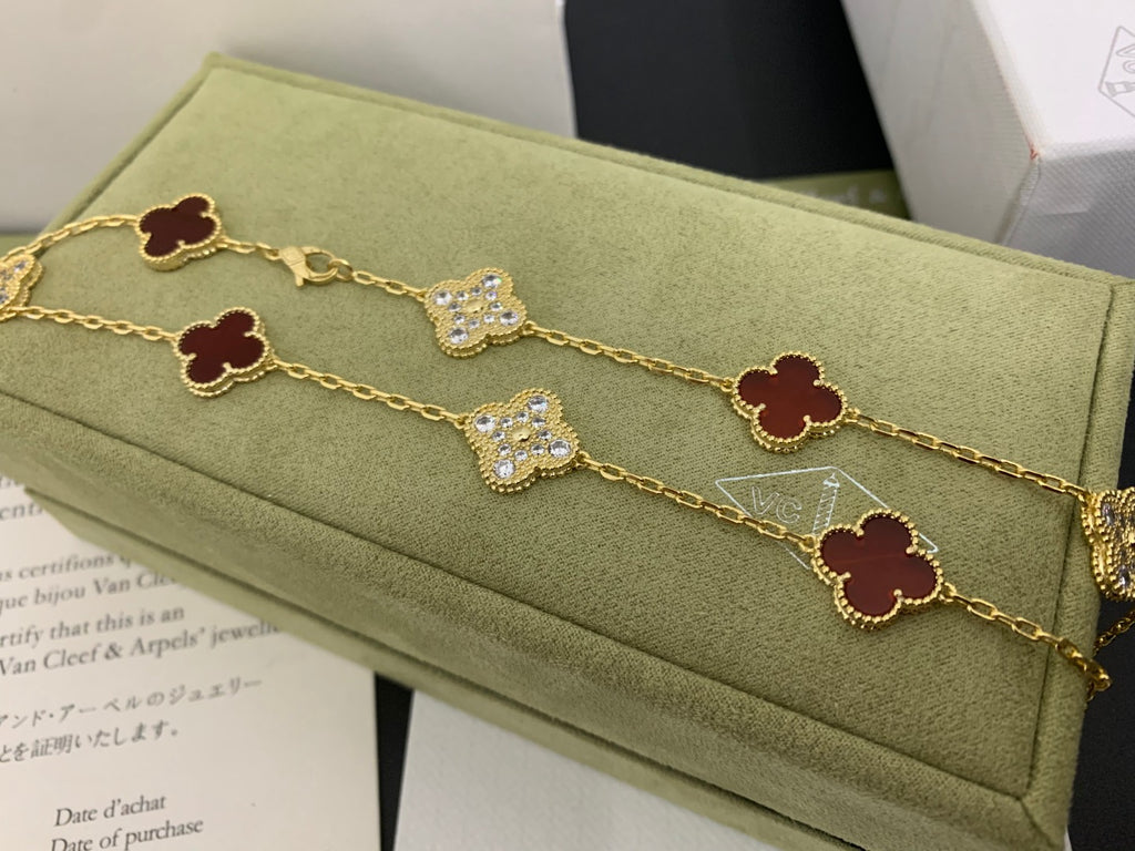 5XV191X Popular 10 flower necklaces