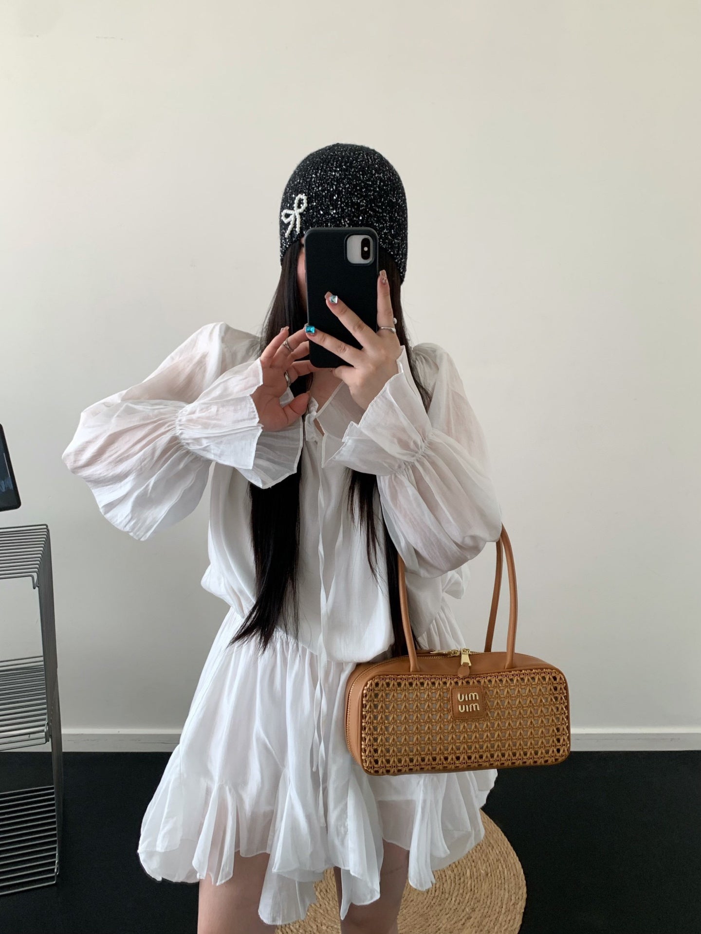 136PA51B Popular woven bag