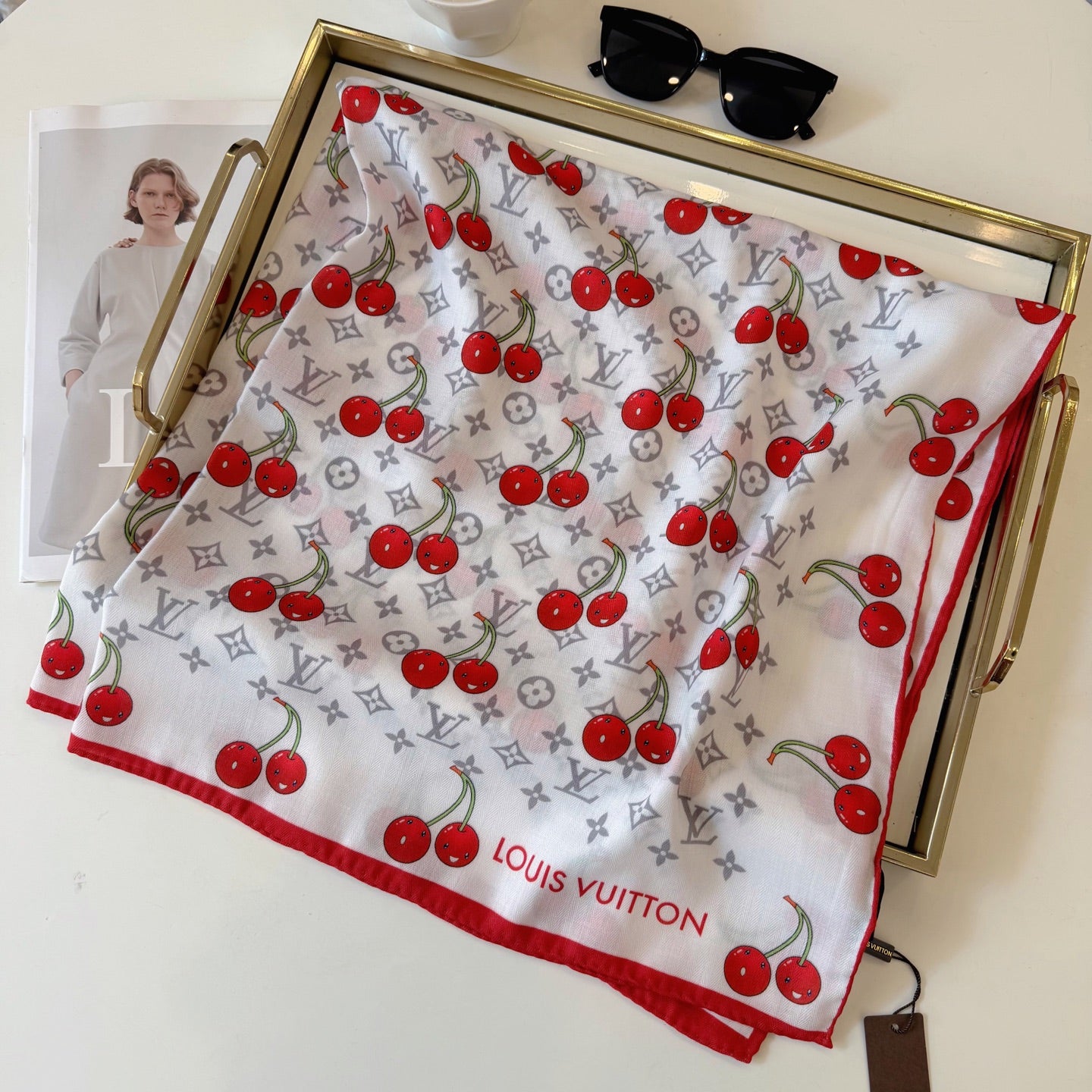 136NE31W Popular Silk Scarve