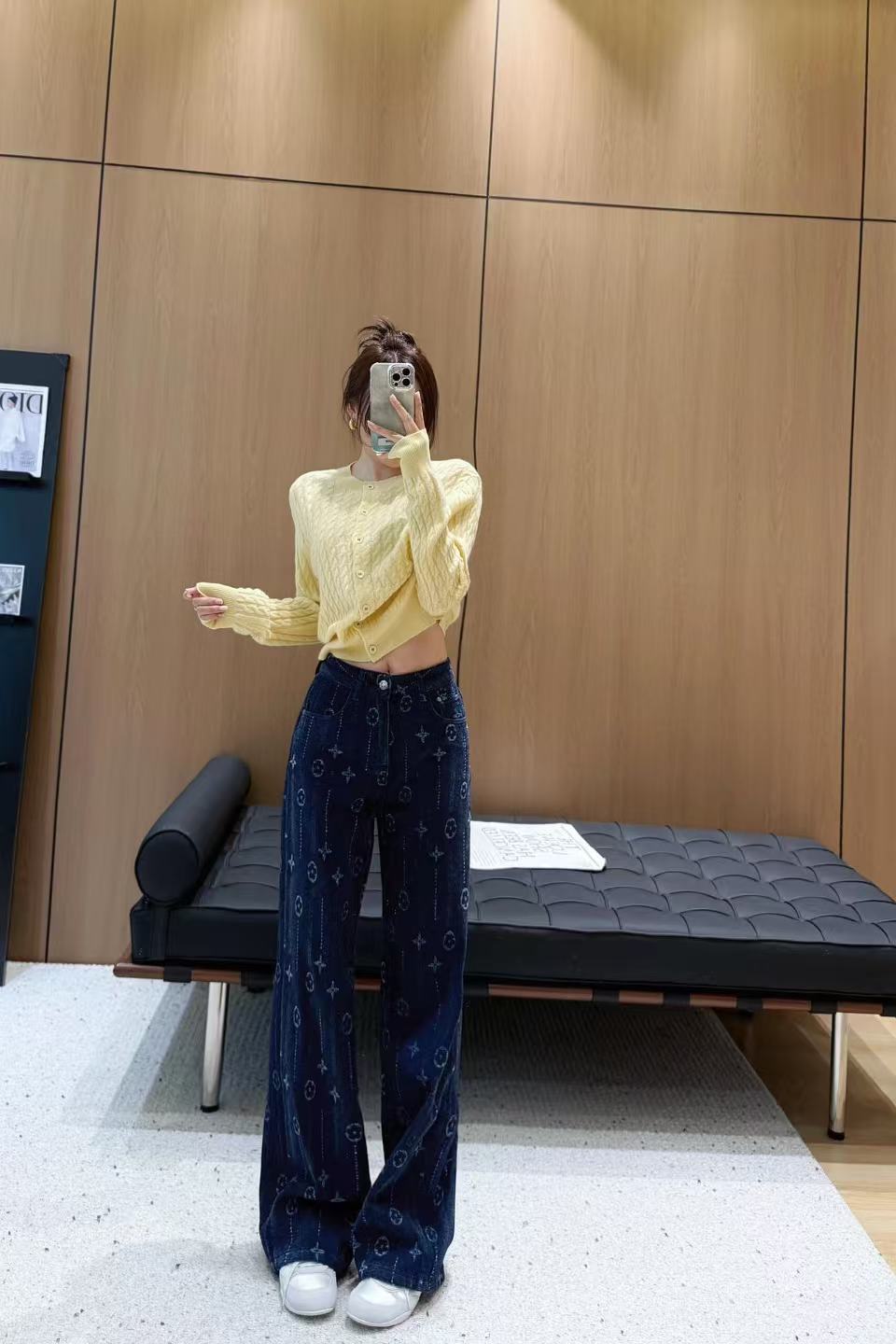 256XE44U Popular Pants fashion jeans