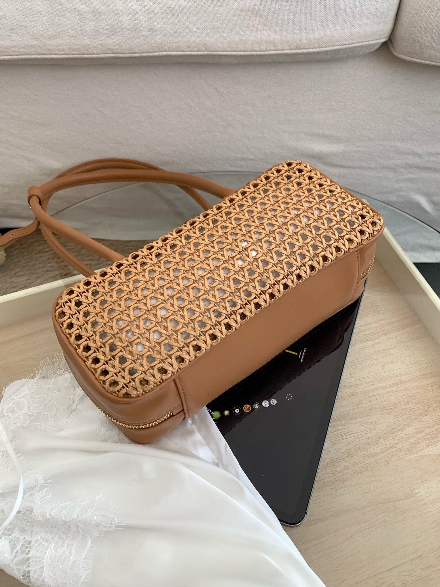 136PA51B Popular woven bag