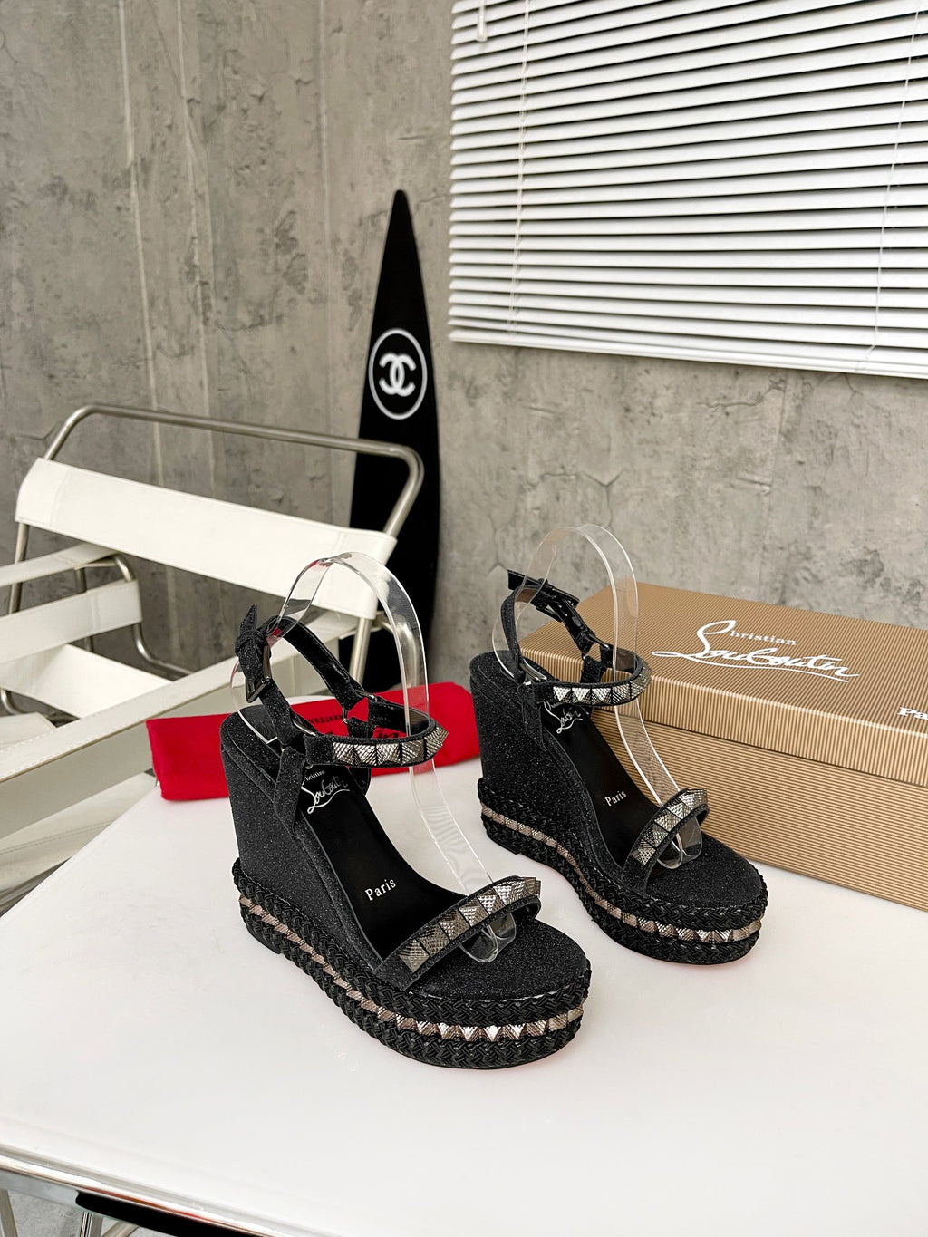 J4A47Z Popular leather High heels 12cm heel