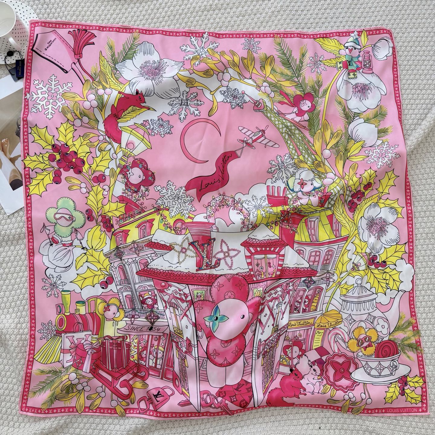 136NE6W Popular Silk Scarve