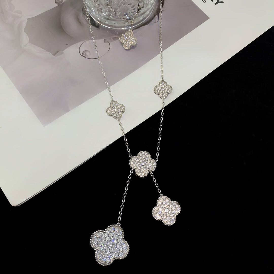 5XVA182K Popular 6 flowers necklaces