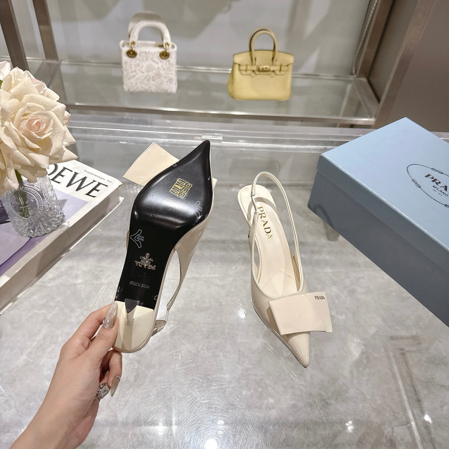255QP41Z Popular  leather High heels