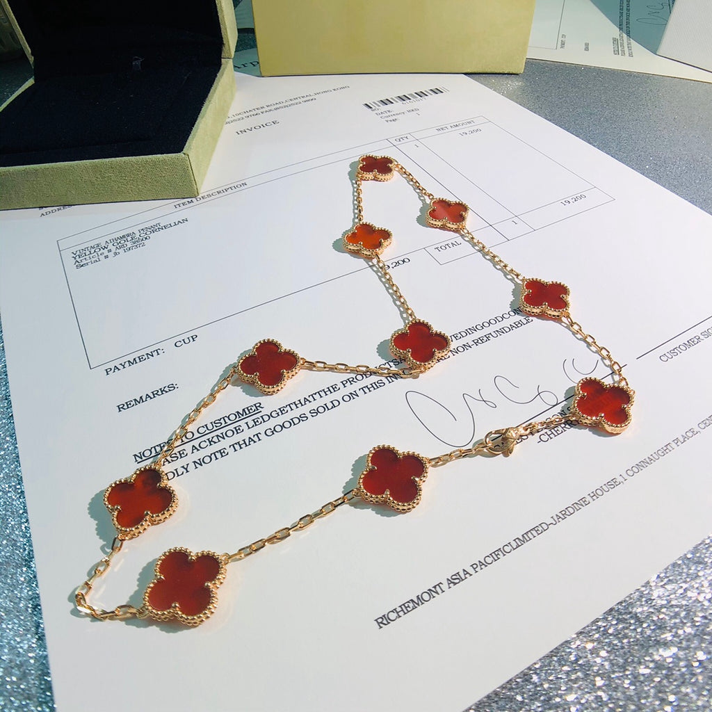 5XV192X Popular 10 flower necklaces