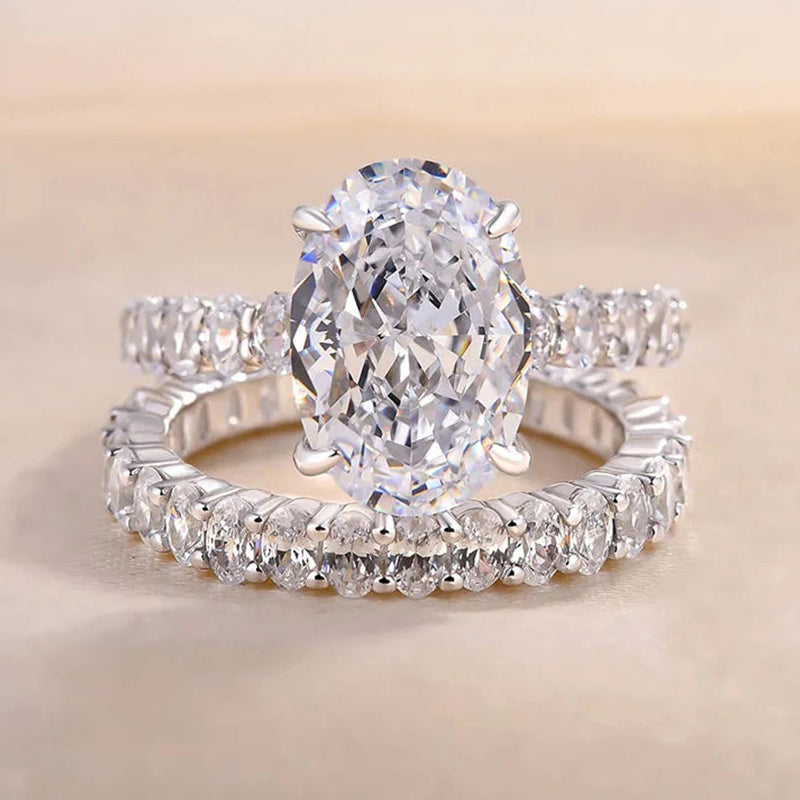 P5ZA1J Popular Moissanite Jewelry Wedding Diamond Ring
