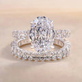 P5ZA1J Popular Moissanite Jewelry Wedding Diamond Ring