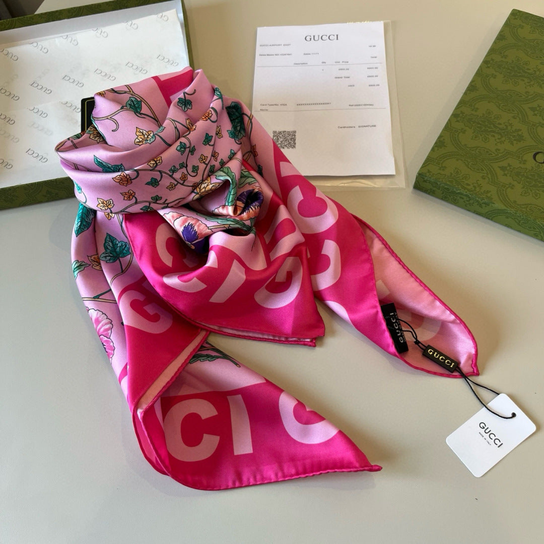 136NB25W Popular Silk Scarve