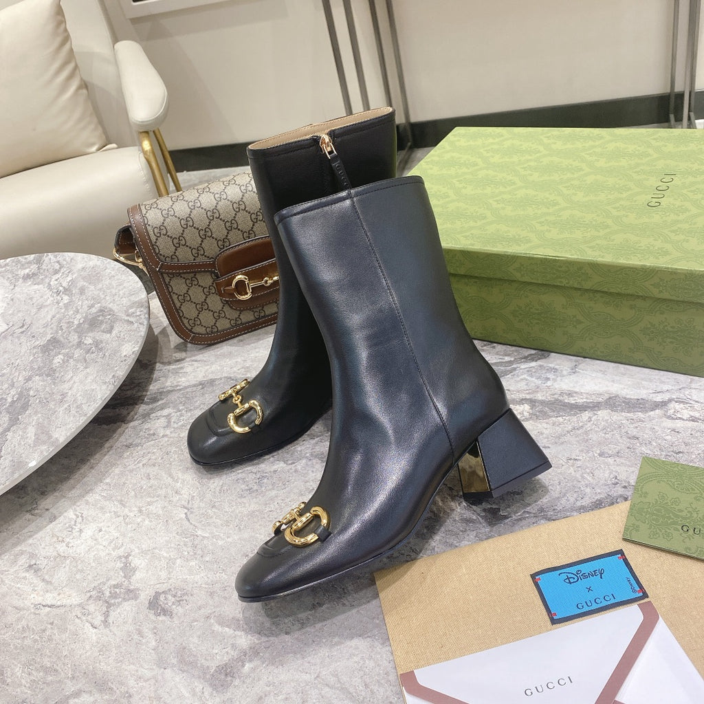 295QB157Z  Popular high-quality leather Boots