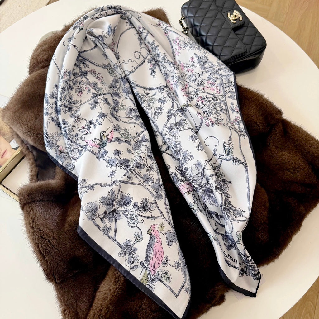 136ND19W Popular Silk Scarve