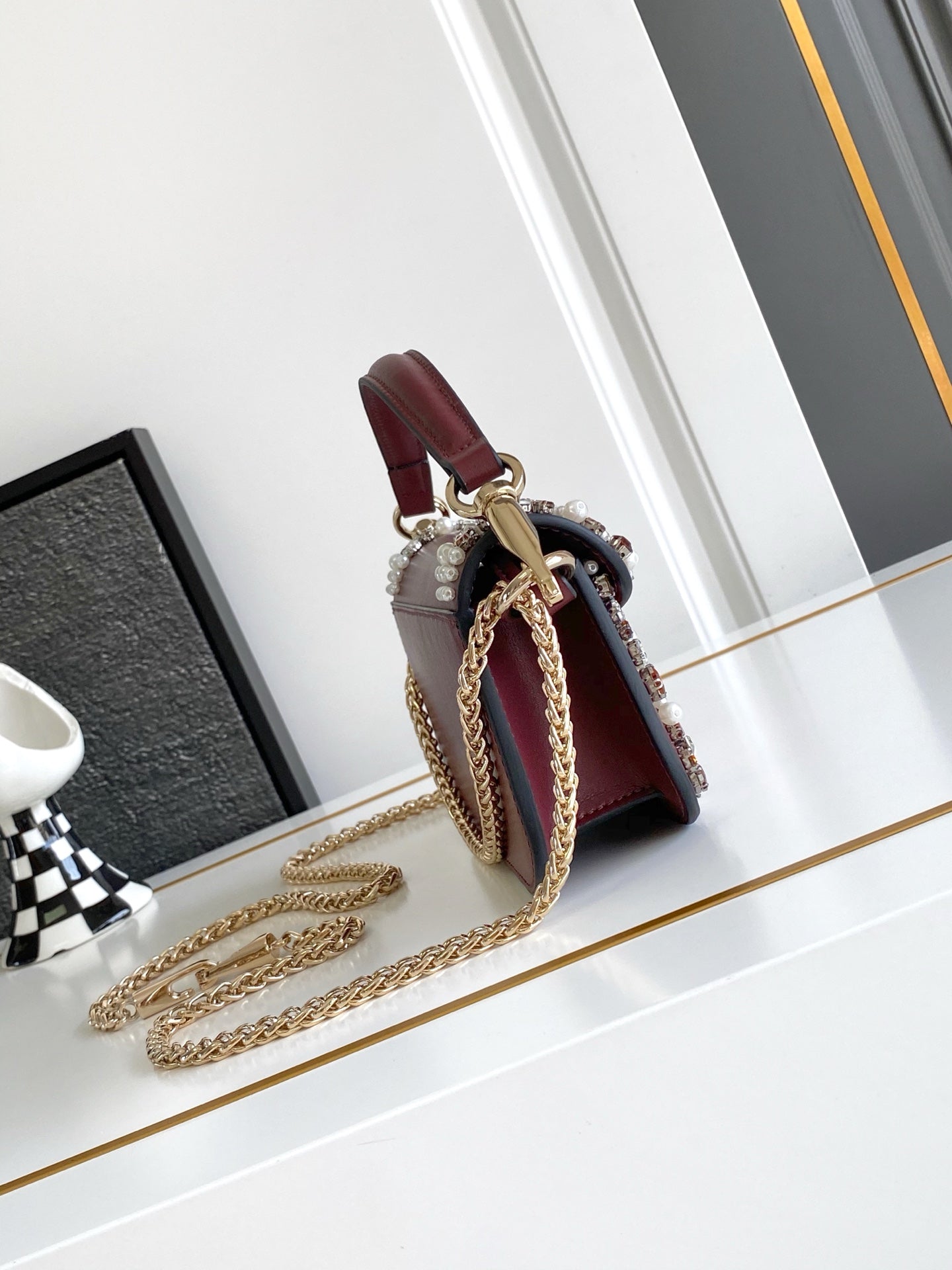 136PA74B Popular leather bag