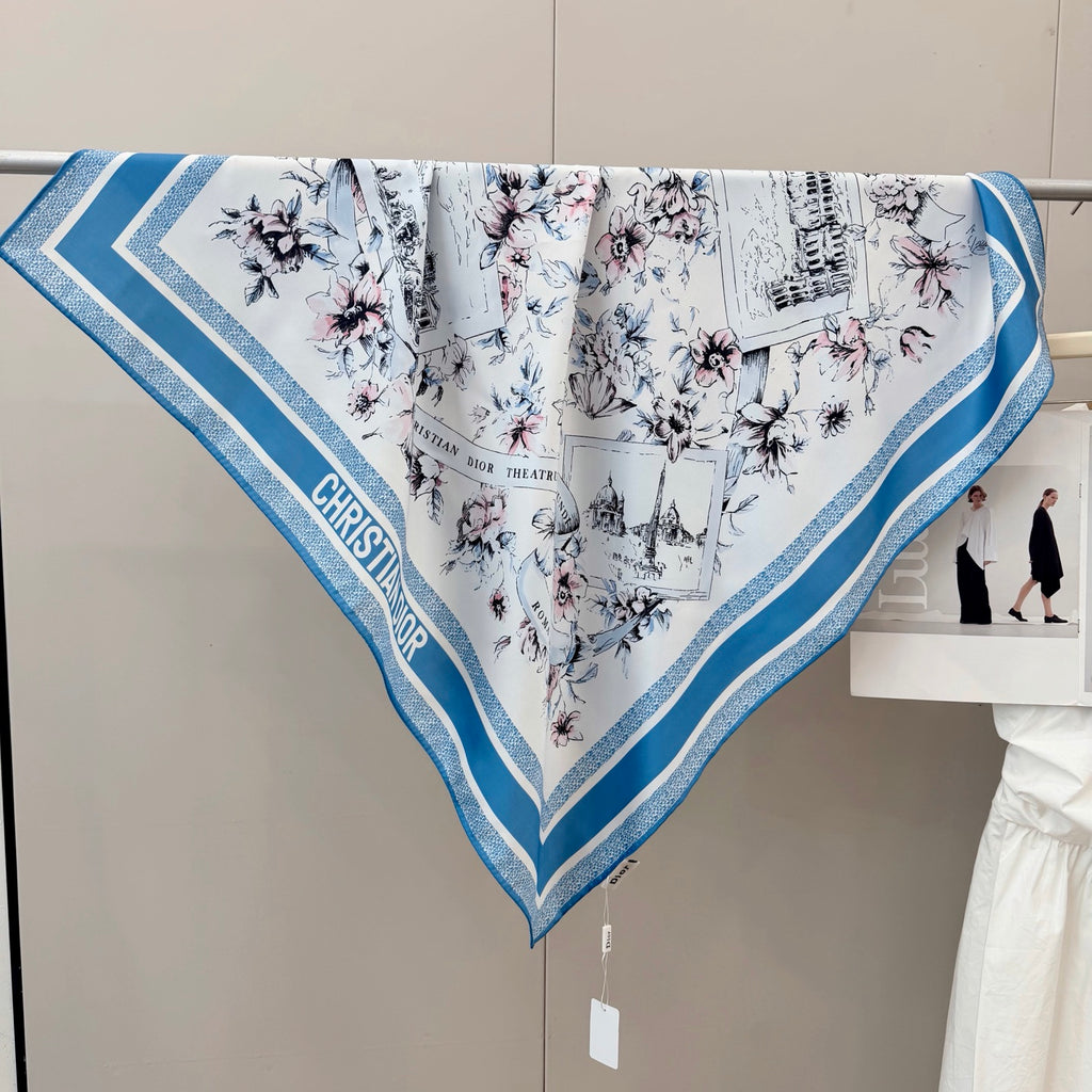136ND21W Popular Silk Scarve