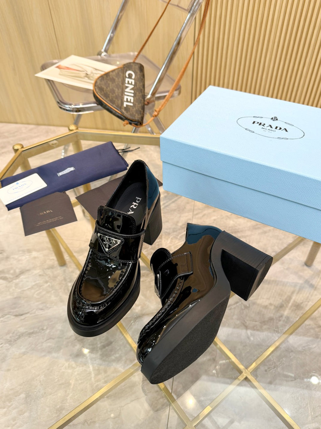 285ZPD63Z  Popular leather High heels