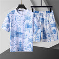 135WE107U  Popular shirt and shorts set
