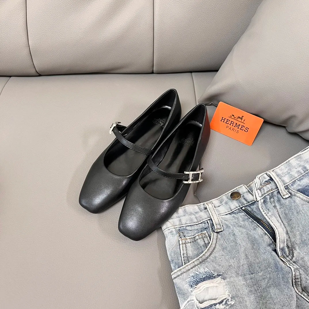 1JE1Z Popular leather  boots