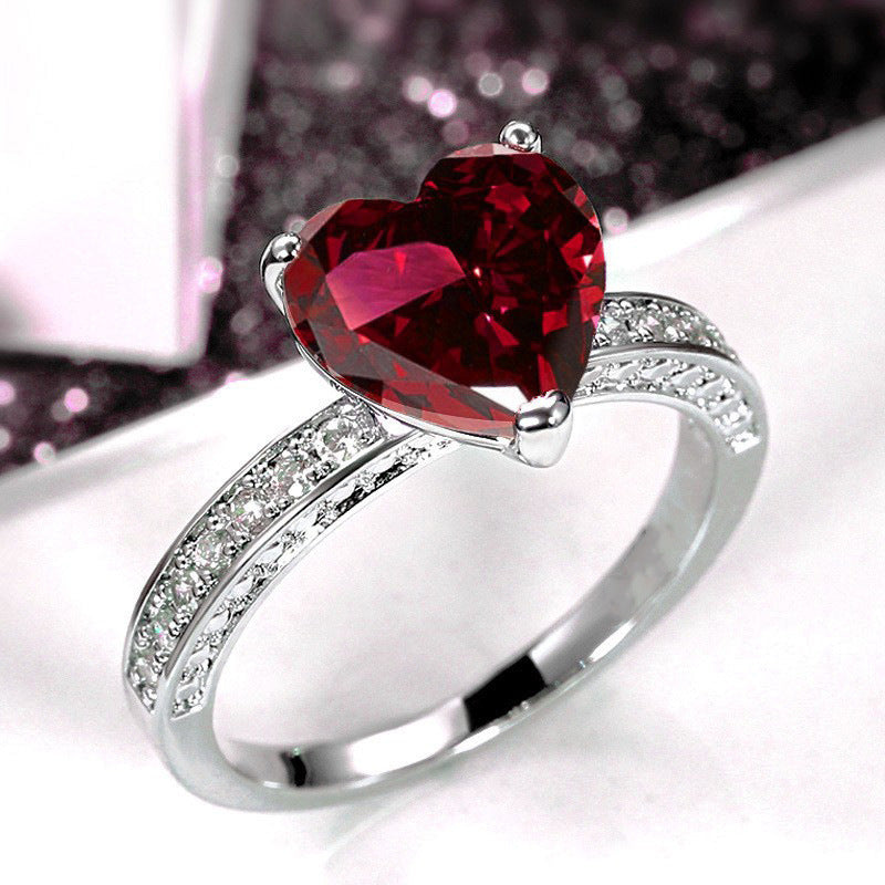 P5QA10J  Popular Moissanite Jewelry Wedding Diamond Ring