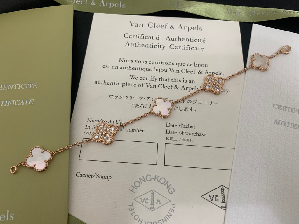 5XVA179K  Popular bracelets 5 flowers normal size1.5cm flower