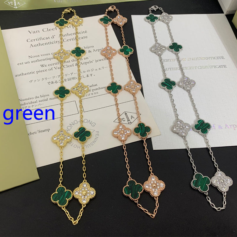 5XV191X Popular 10 flower necklaces
