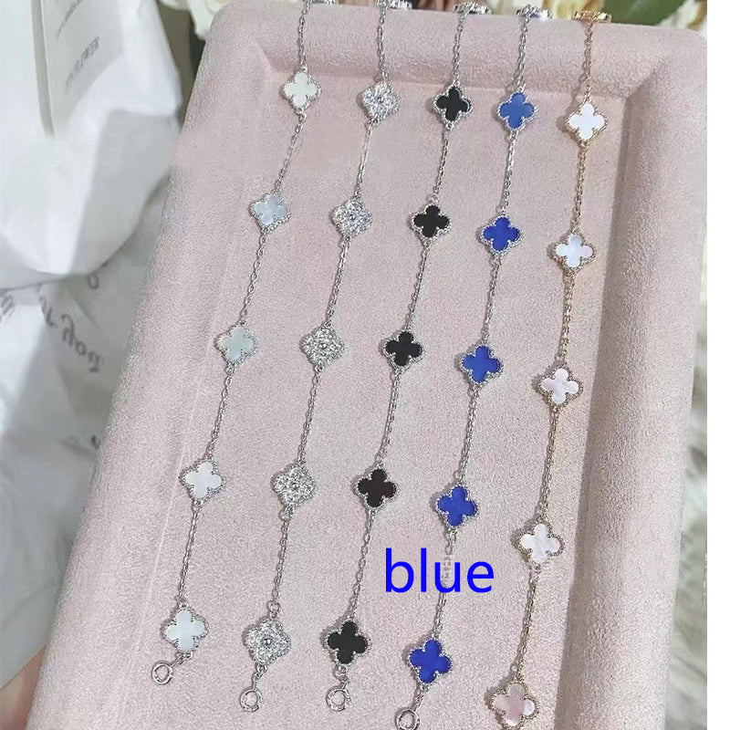5XVA183K  Popular bracelets 6 flowers mini size 0.9cm flower
