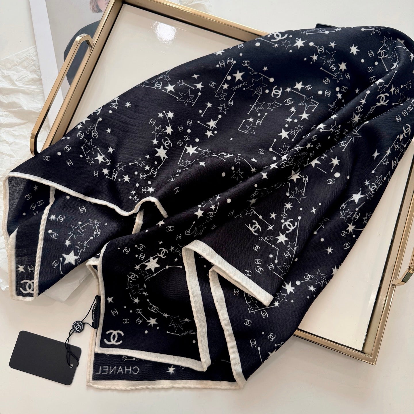 136NC33W Popular Silk Scarve