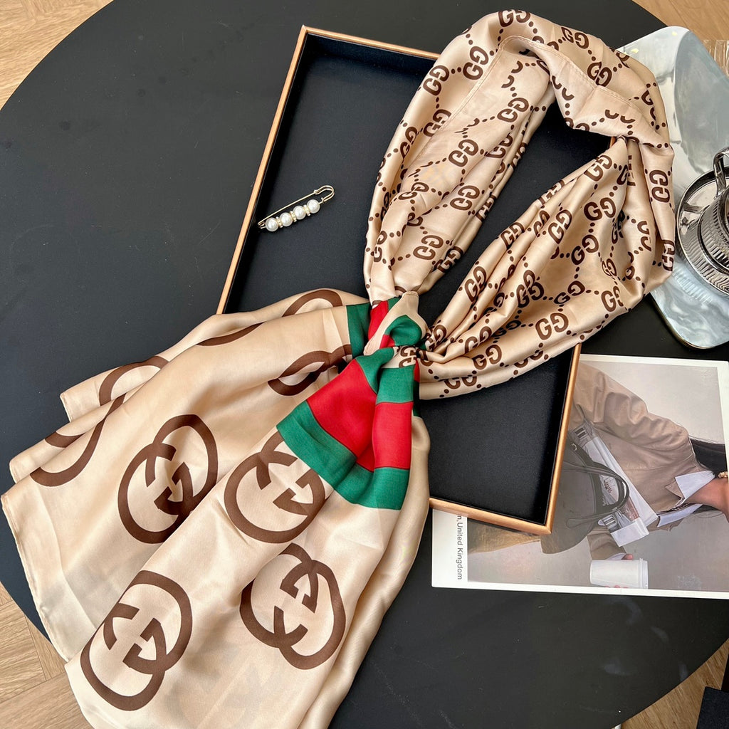 155NB68W Popular Silk Scarve