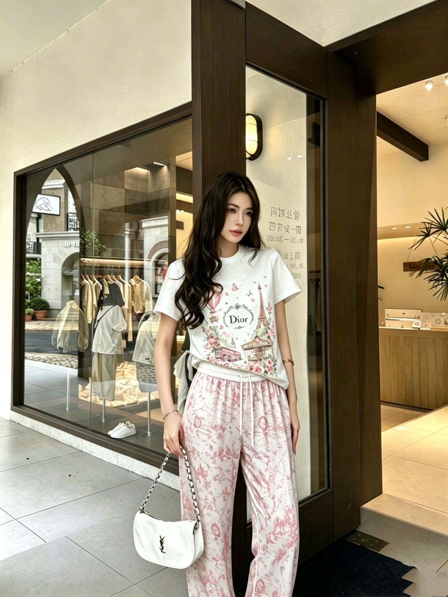 256XD8U Popular set （Pants +T-shirt）