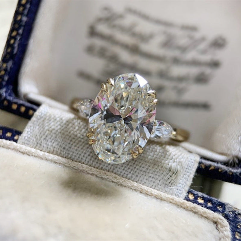P5QA9J  Popular Moissanite Jewelry Wedding Diamond Ring