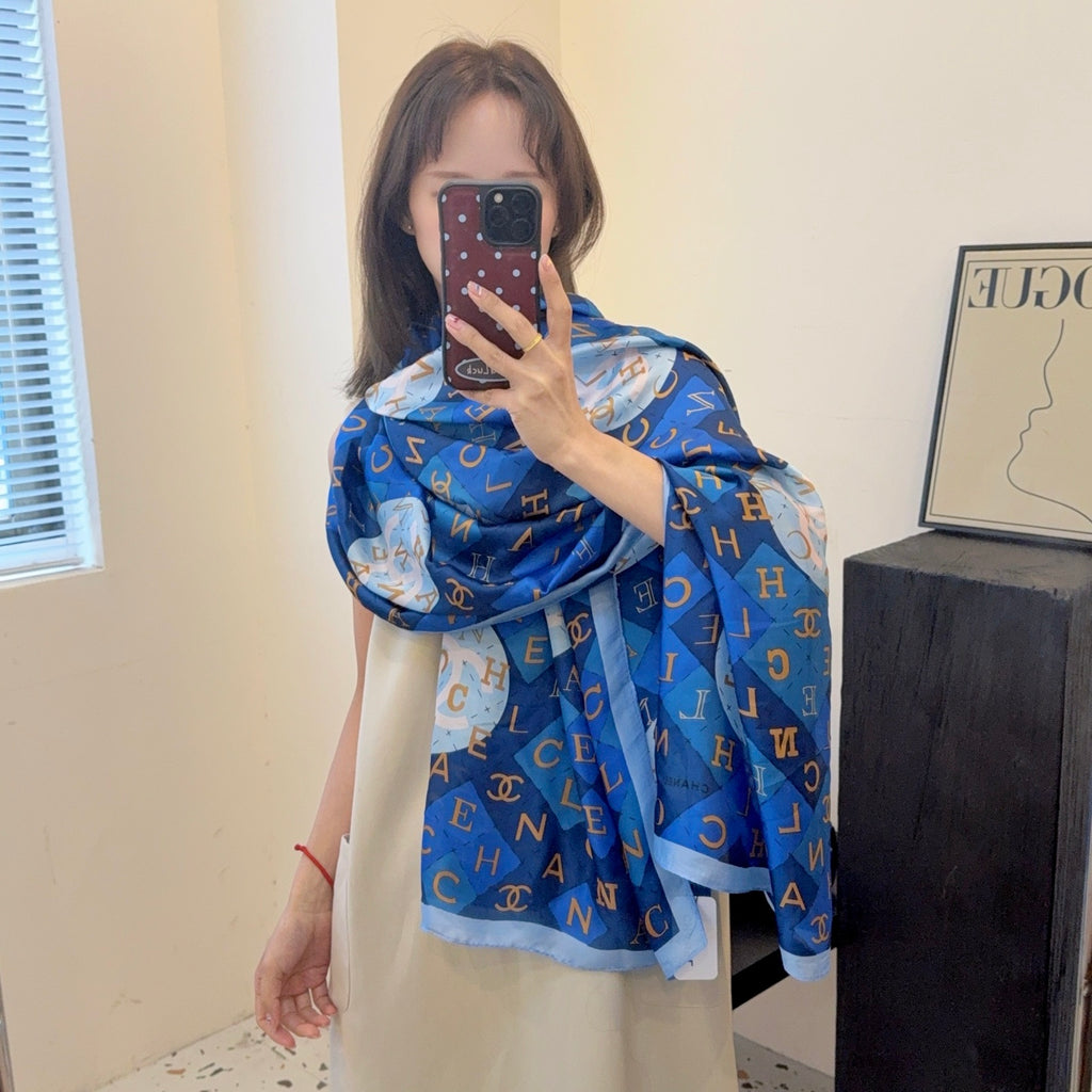 135ZC204W Popular Silk Scarve