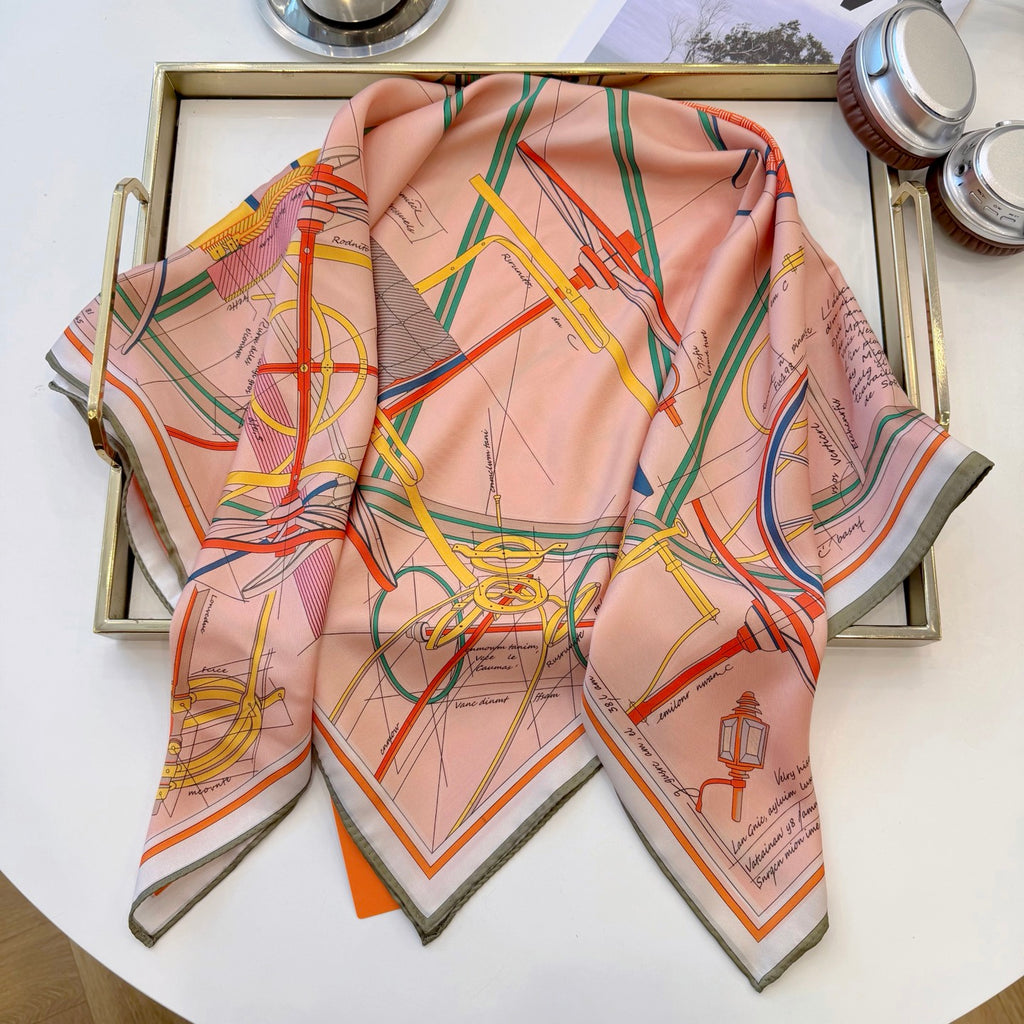 136NH5W Popular Silk Scarve