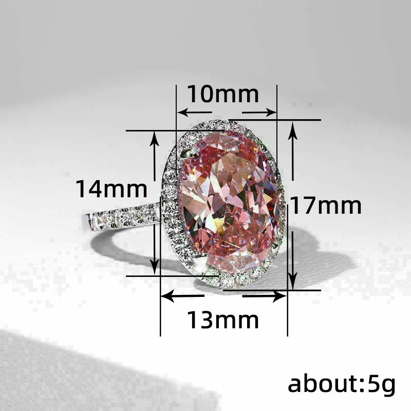 P5QA47J   Popular Moissanite Jewelry Wedding Diamond Ring