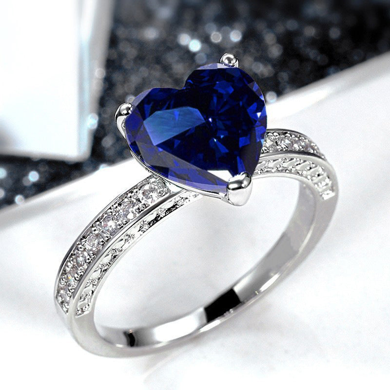 P5QA11J  Popular Moissanite Jewelry Wedding Diamond Ring