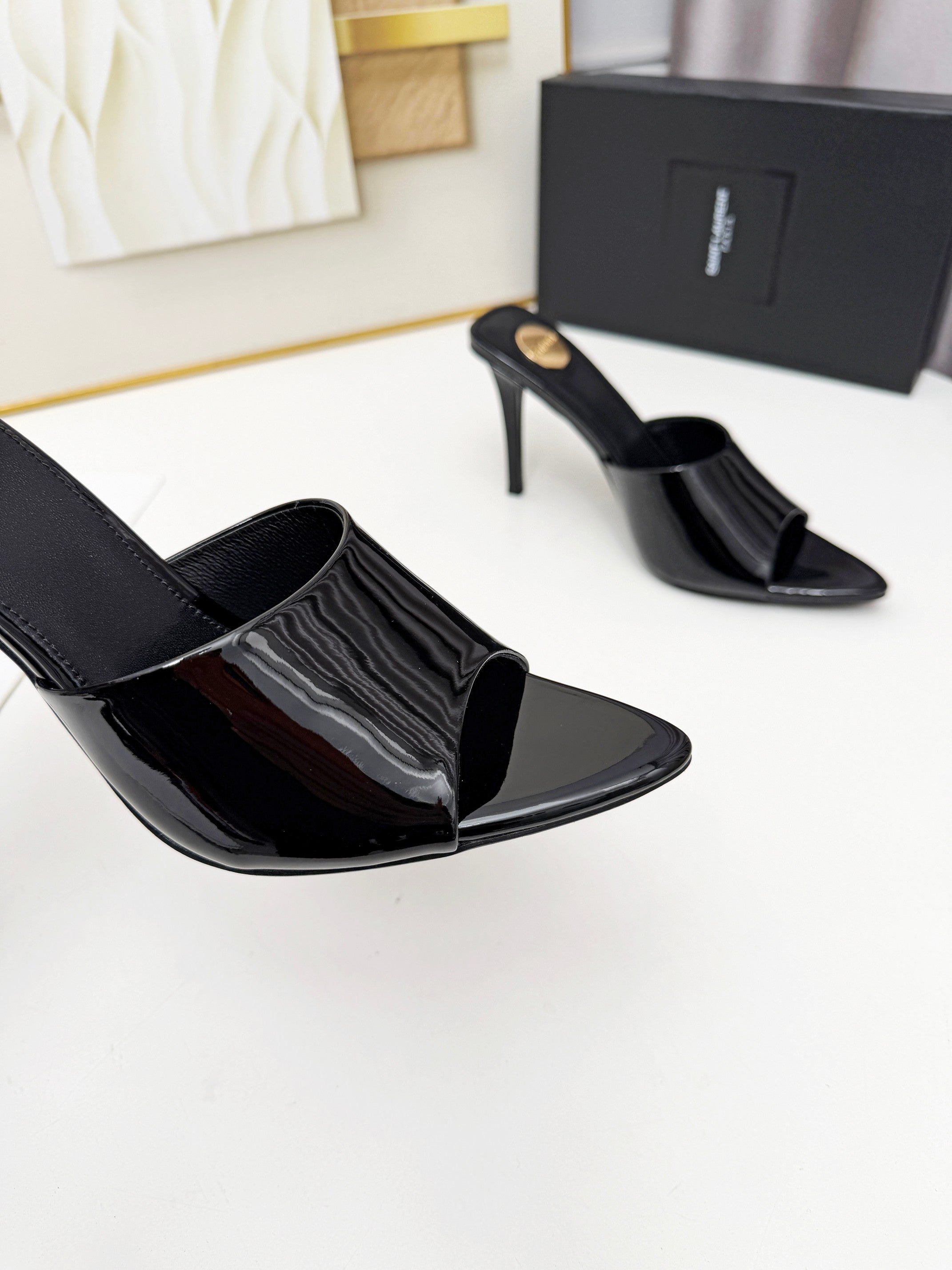 236PSL6Z Popular high-quality leather Shoes(heel-height 9cm)