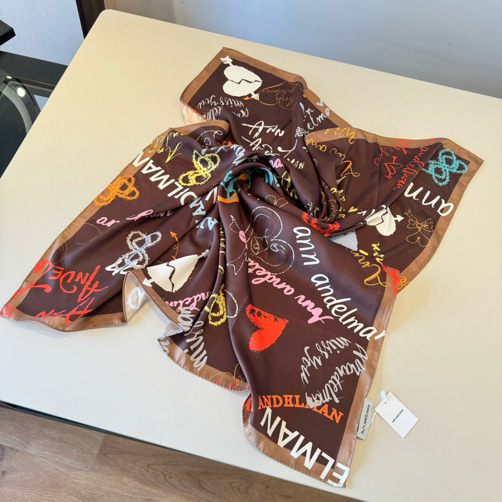 136NC13W Popular Silk Scarve