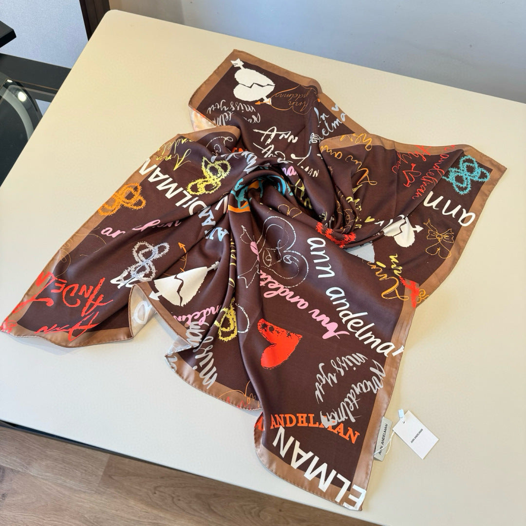 136NC13W Popular Silk Scarve