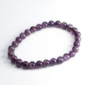 Natural crystal bracelet, women's dreamy amethyst bracelet DIY, ashore purple natural gemstone best friend bracelet