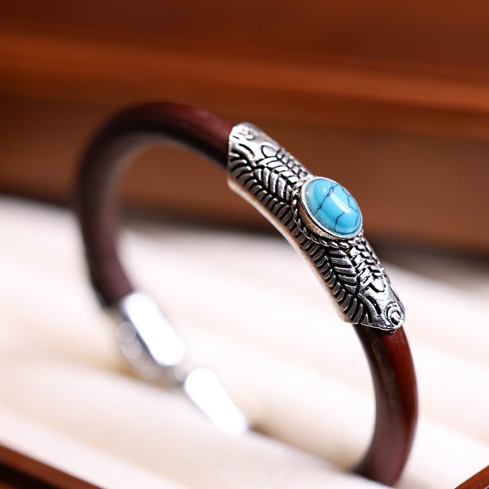 Natural wild Shannan knotless chicken blood vine bracelet bracelet for couples