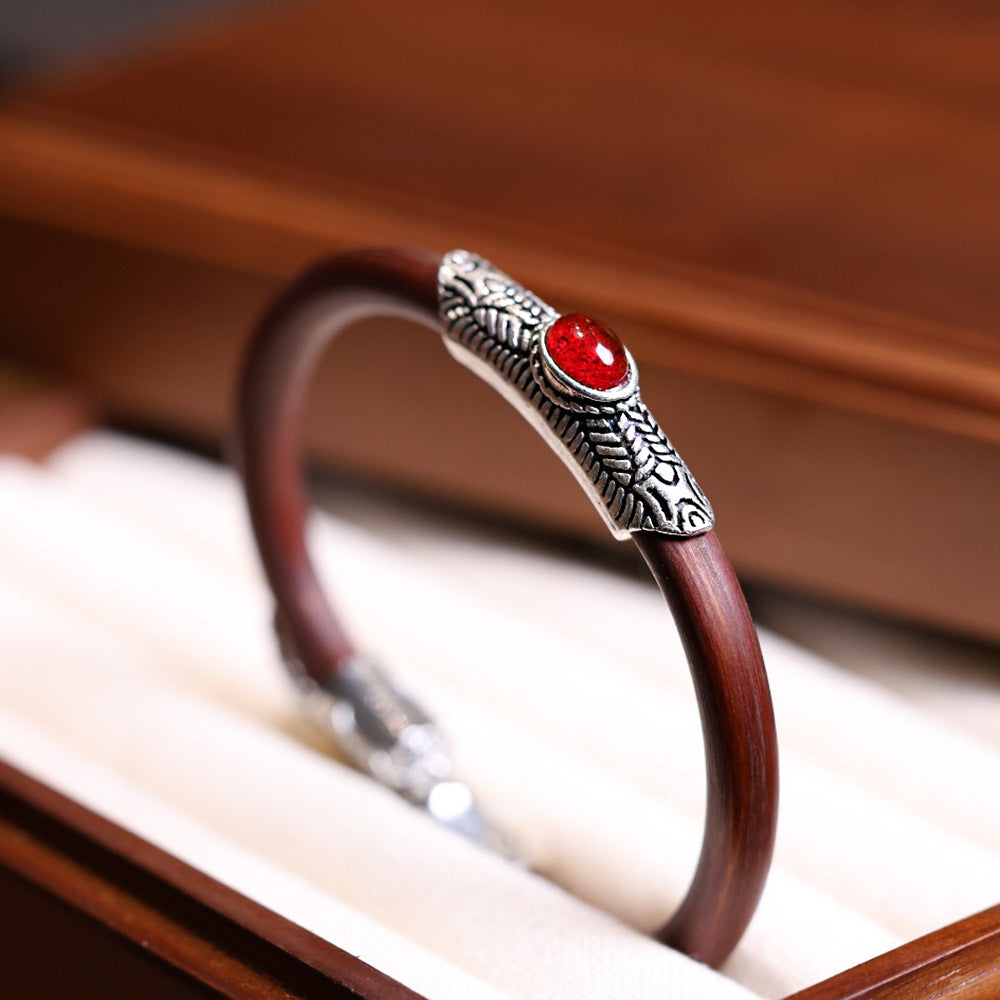 Natural wild Shannan knotless chicken blood vine bracelet bracelet for couples