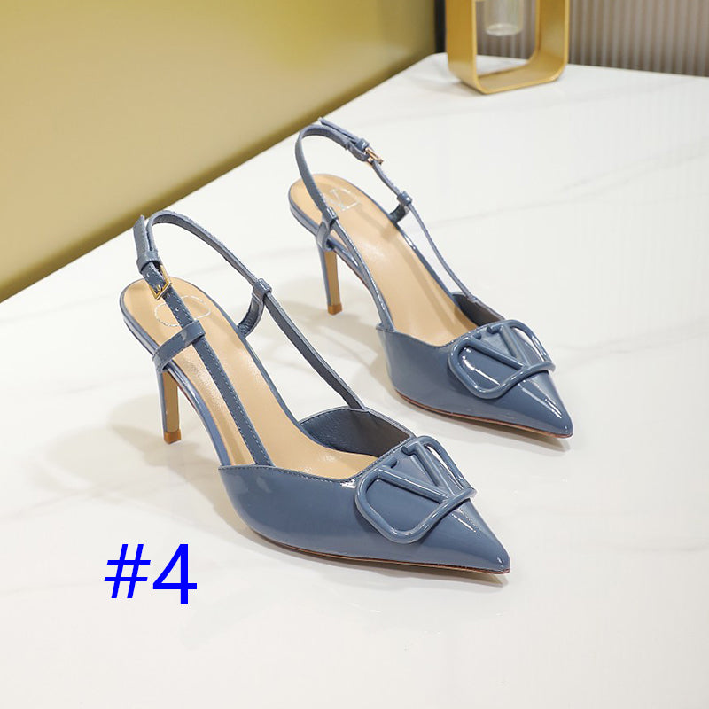 245RVL21Z Popular leather  High heels