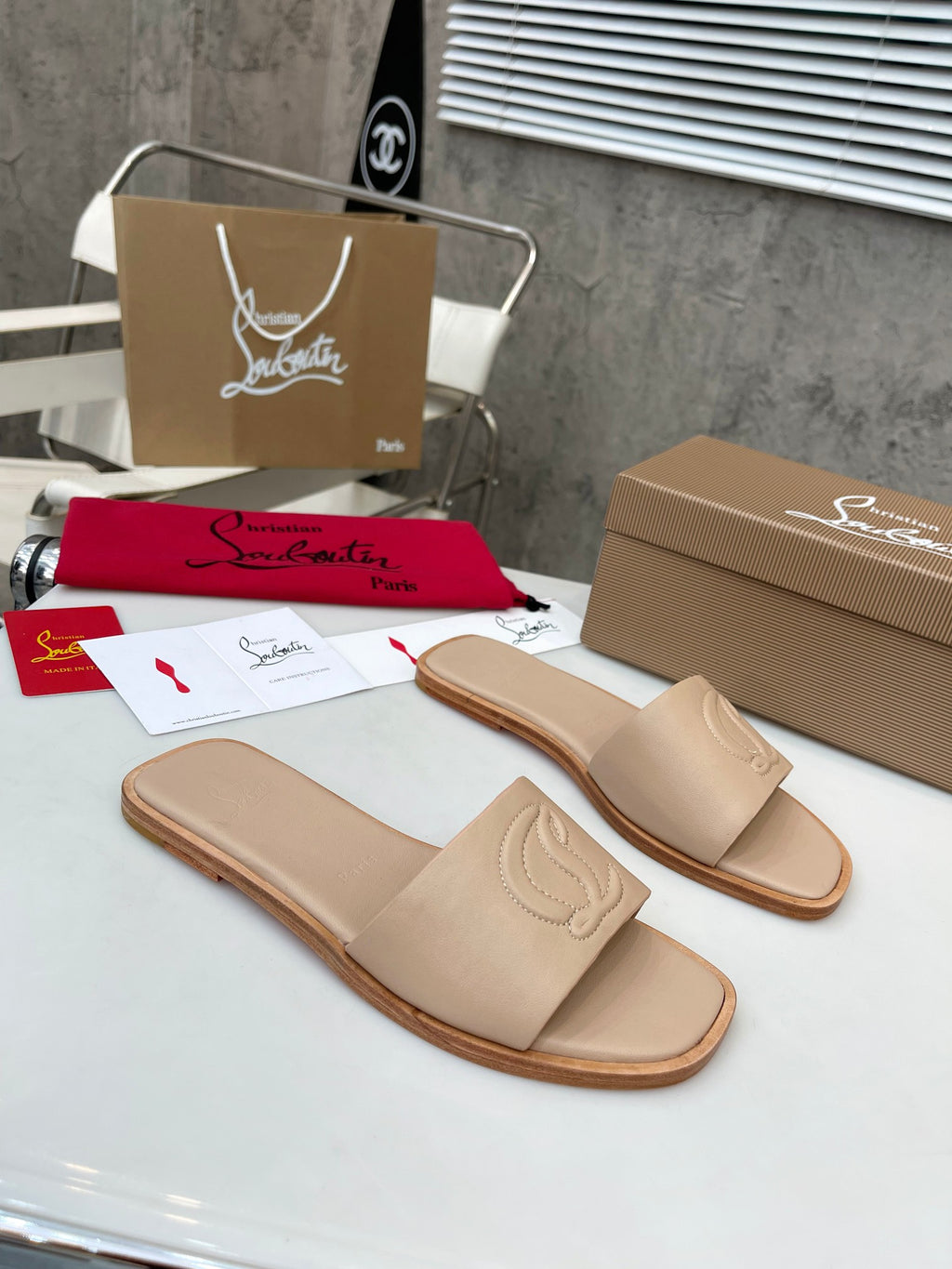 JXA32Z Popular leather Slippers